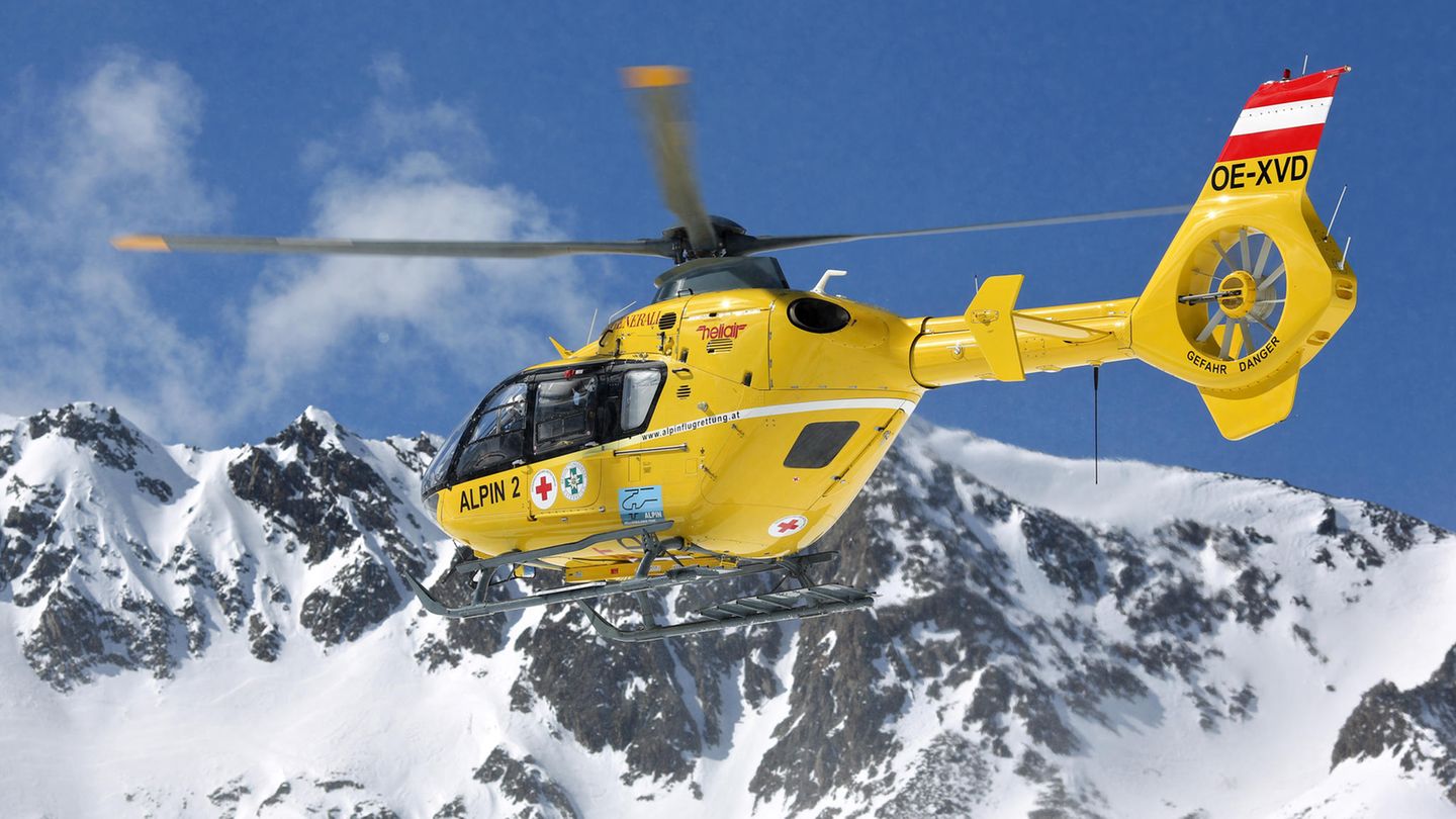 Hubschrauber der Bergwacht