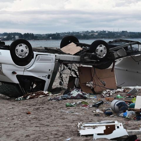Chalkidiki Unwetter