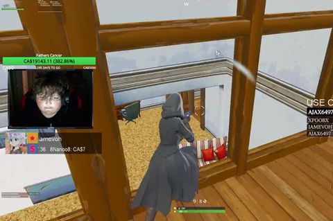 Fortnite-Fan erzockt 20.000 Dollar für krebskranken Vater