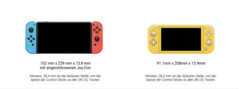 Nintendo Switch und Nintendo Switch Lite Konsole