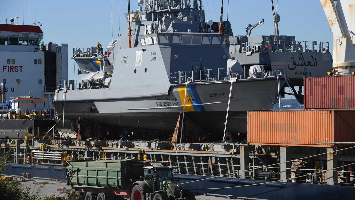 Marineboot für Saudi-Arabien