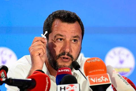  Italiens rechter Innenminister Matteo Salvini hat dementiert, jemals Geld von Russland bekommen zu haben