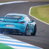 Auch die Reifen tragen zur Leistungsfähigkeit des Porsche 718 Cayman GT4 bei