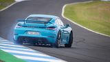 Auch die Reifen tragen zur Leistungsfähigkeit des Porsche 718 Cayman GT4 bei