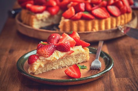 Erdbeerkuchen