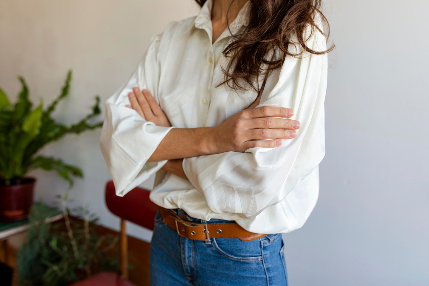Eine gute Bluse sollte aus Naturmaterialien bestehen