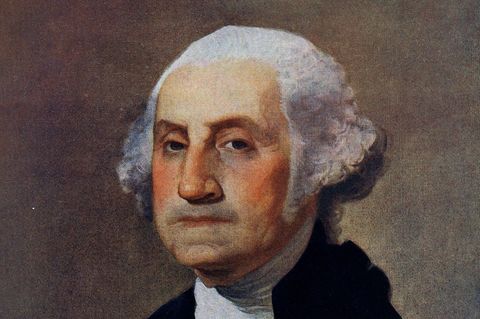 Ein Porträt George Washingtons vom Maler Gilbert Stuart (Symbolbild)