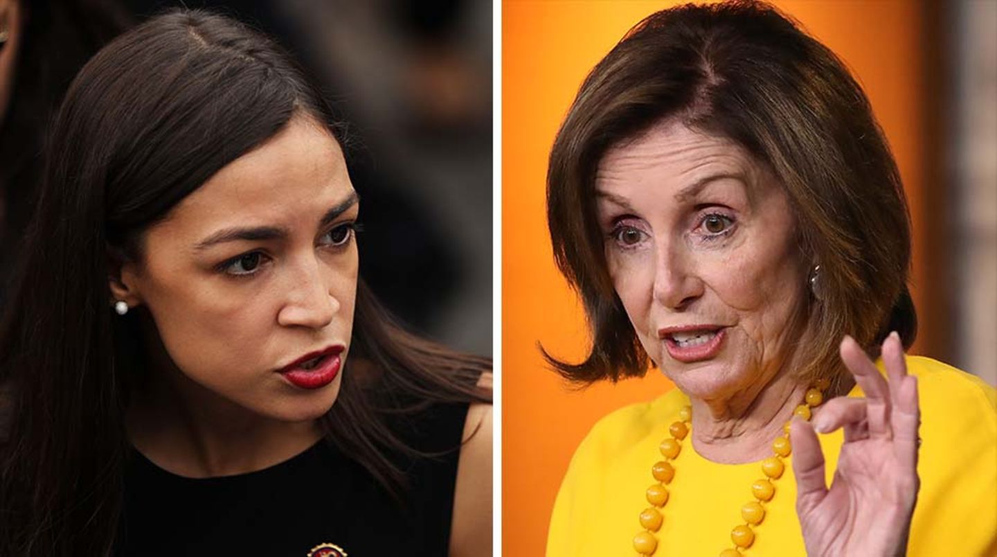 Kampf ums Weiße Haus: Ocasio-Cortez vs. Pelosi: Während die Demokraten noch streiten, eilt Trump davon