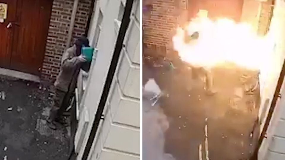 Brandanschlag auf Synagoge: Rassist zündet sich selbst an Brandanschlag auf Synagoge: Rassist zündet sich selbst an