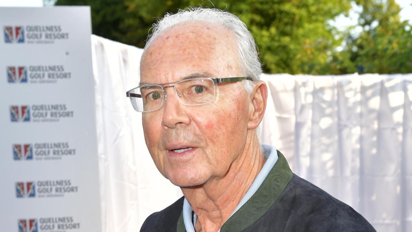 Franz Beckenbauer spricht offen über seine Sehprobleme