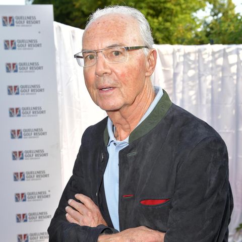Franz Beckenbauer spricht offen über seine Sehprobleme