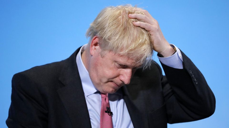 Boris Johnson, Favorit im Rennen um den Parteivorsitz der Konservativen