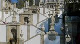 Das Heiligtum des Bom Jesus do Monte in Braga, Portugal