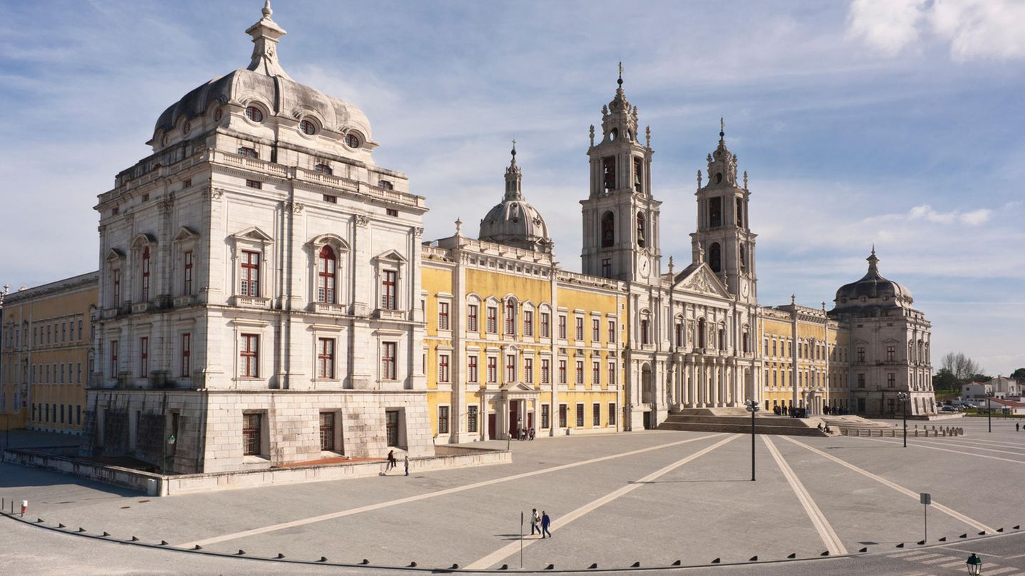 Der Palácio Nacional de Mafra, Portugal
