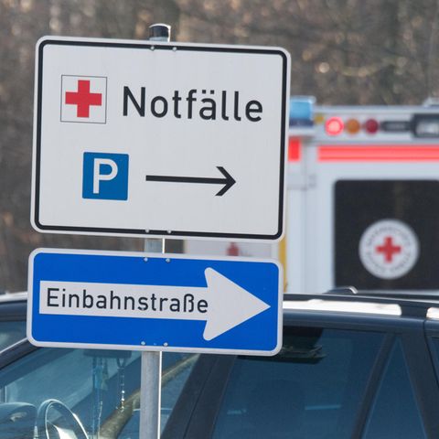 Bertelsmann-Studie über Krankenhäuser in Deutschland: Einfahrt einer Notaufnahme