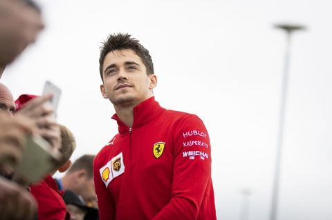 Charles Leclerc beim Grand Prix in Silverstone