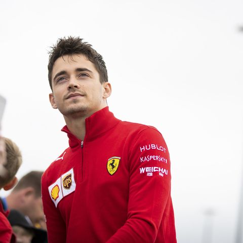 Charles Leclerc beim Grand Prix in Silverstone