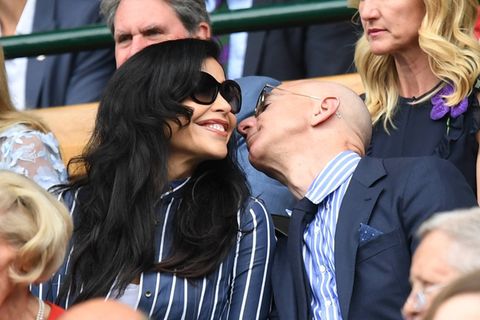 Wimbledon Jeff Bezos Lauren Sanchez