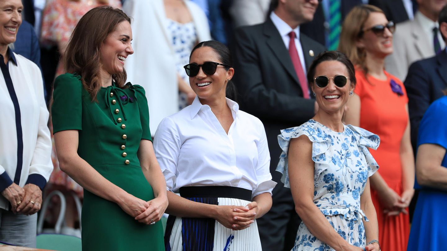 Wimbledon Herzogin Kate, Herzogin Meghan, Pippa Middleton