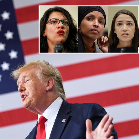 Donald Trump sagt Demokratinnen, sie sollten in ihre Heimat zurückkehren
