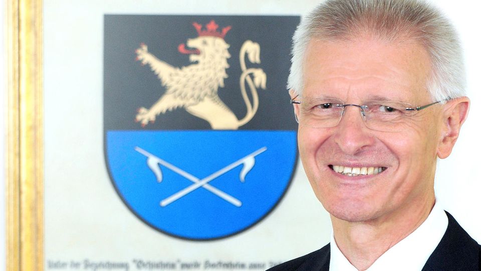 Der Hockenheimer Oberbürgermeister Dieter Gummer