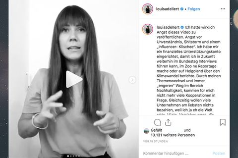 Instagram: Influencerin Louisa Dellert kassiert Shitstorm für Video
