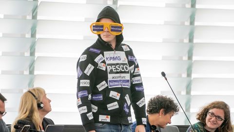 Nico Semsrott im EU-Parlament