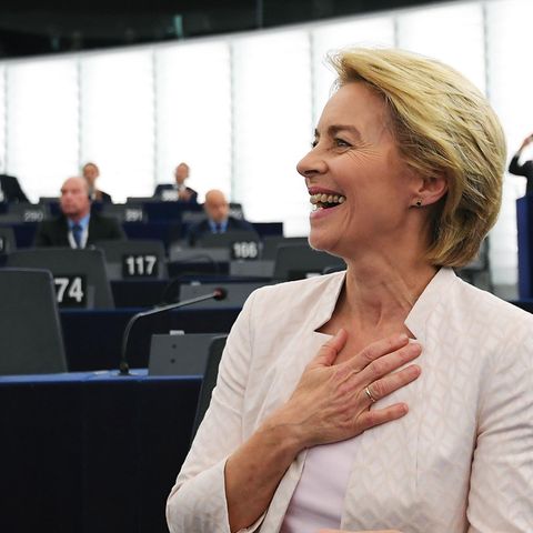 Die CDU-Politikerin Ursula von der Leyen wird erste Präsidentin der EU-Kommission.