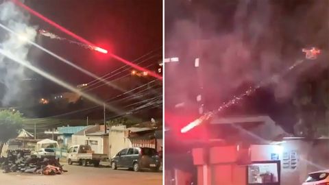 Brasilien: Mann baut Feuerwerksdrohne und beschießt Nachbarschaft