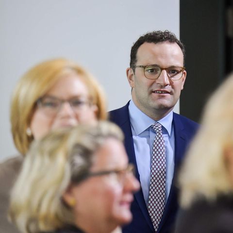 Masern-Impfpflicht kommt – Gesundheitsminister Spahn während einer Kabinettssitzung
