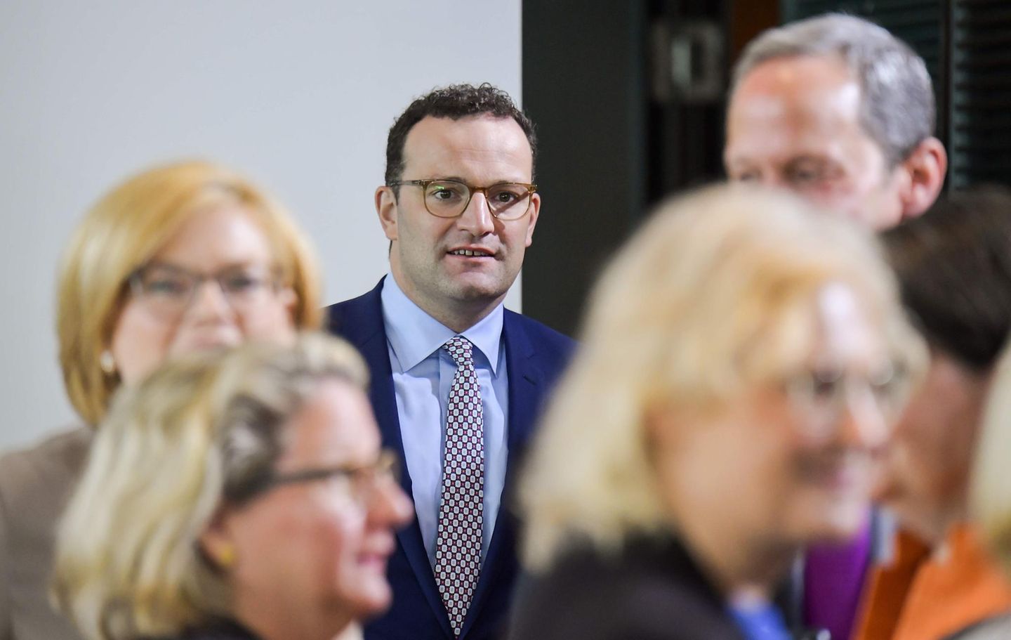 Masern-Impfpflicht kommt – Gesundheitsminister Spahn während einer Kabinettssitzung