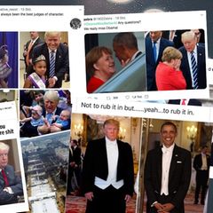 Tweets, die Trump mit Obama vergleichen