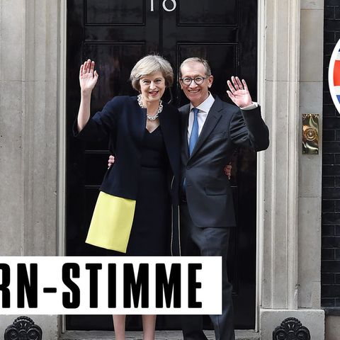 Theresa May und ihr Mann Philip