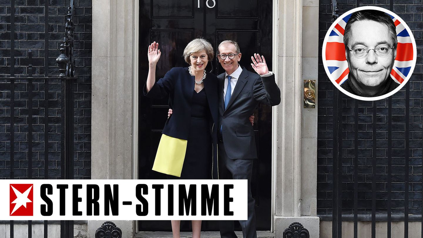 Theresa May und ihr Mann Philip