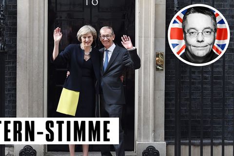 Theresa May und ihr Mann Philip
