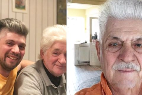 FaceApp: Männer vergleichen ihr Zukunfts-Ich mit ihren Vätern – Ähnlichkeit ist verblüffend