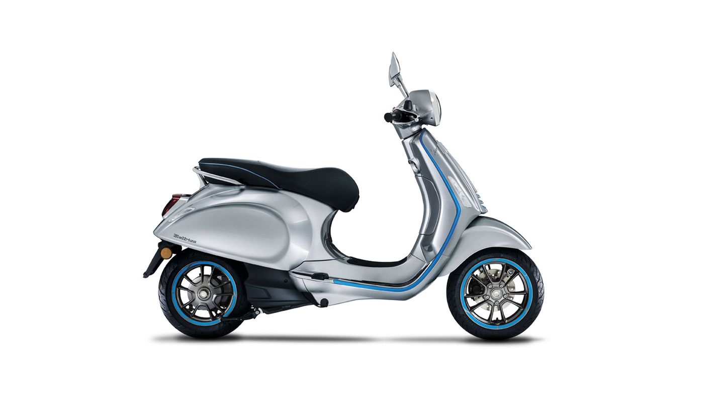Der E-Motorroller Piaggio Vespa Elettrica