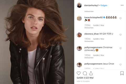 Elizabeth Hurleys Sohn Damian Hurley