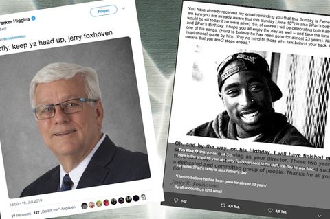 Jerry Foxhoven ist riesiger Tupac-Fan