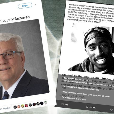 Jerry Foxhoven ist riesiger Tupac-Fan