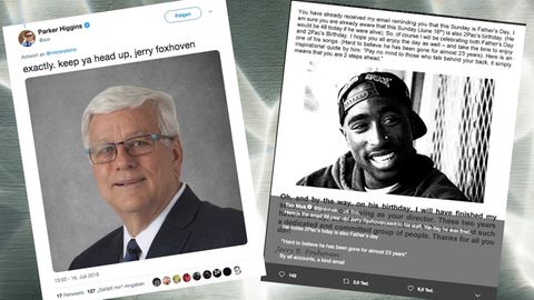 Jerry Foxhoven ist riesiger Tupac-Fan