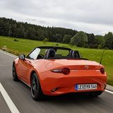 Das Mazda MX-5 Jubiläumsmodell 2019 hat den 135 kW / 184 PS Zweiliter-Motor