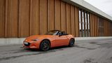 Beim Mazda MX-5 Jubiläumsmodell 2019 sorgen Bilstein-Stoßdämpfer für Traktion