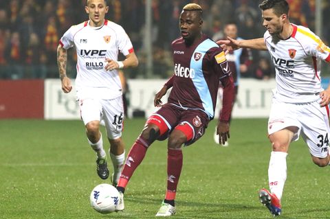 Der echte Lamin Jallow im Februar bei einem Spiel in der zweiten italienischen Liga