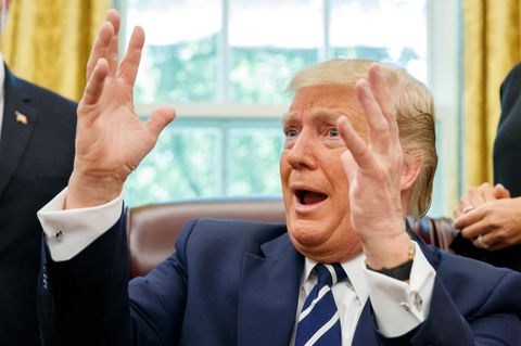 Donald Trump im Weißen Haus