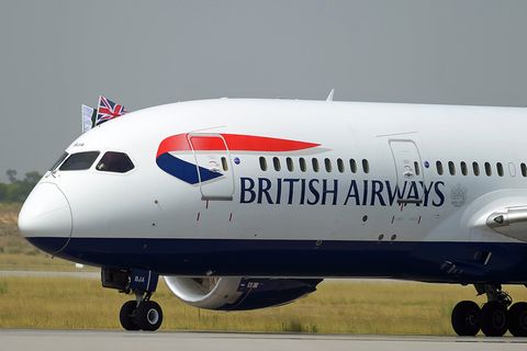 Ein Jet von British Airways