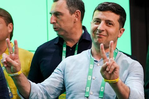 Der ukrainische Präsident Wolodymyr Selenskyj