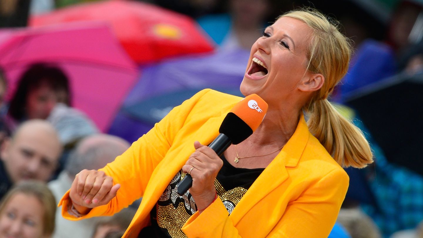 "Fernsehgarten": Andrea Kiewel
