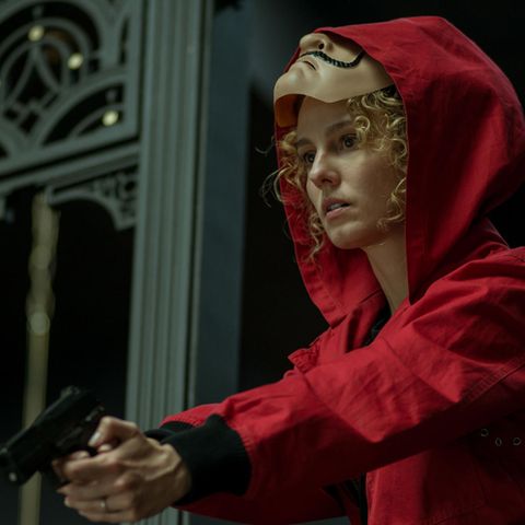 Eine Szene aus Haus des Geldes, Staffel 3
