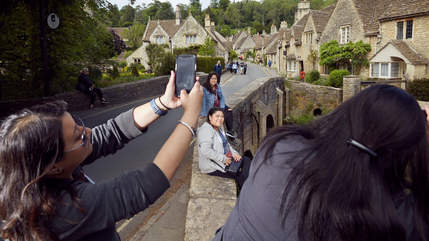 Bilderbuch-Idyll: Castle Combe gilt als schönstes Dorf Englands und dient oft als Filmkulisse